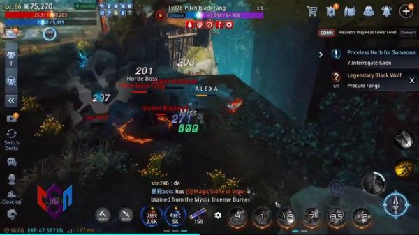 MIR4 - Legendary BLack Wolf Request | Procure Fangs