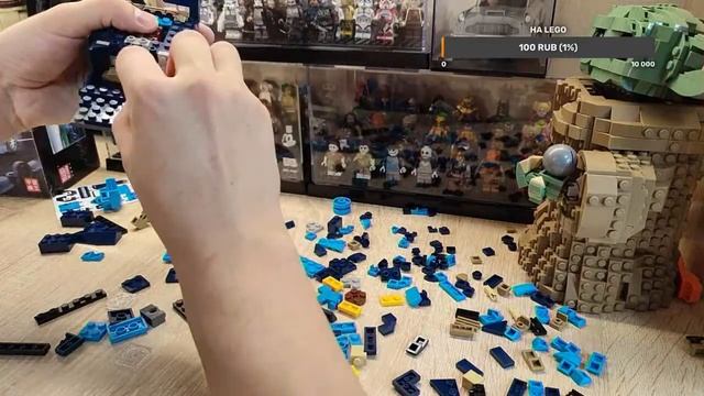 СТРИМ собираем MouldKING Bugatti vision смотреть онлайн