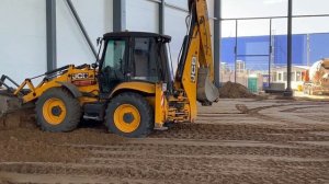 Отличная работа английской техники JCB3CX SUPER & JCB5CX JCB планировка песка @mister.mechanic асы