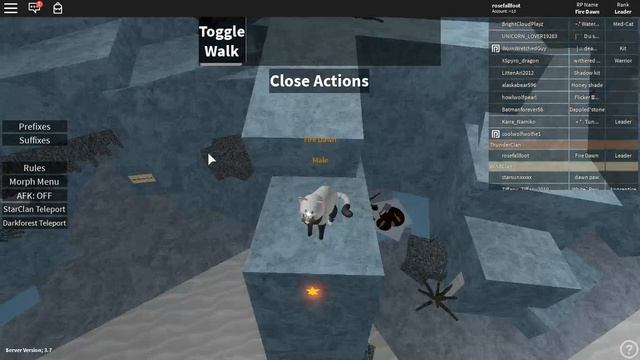 Warrior Cats The Lake Project- How to be a successful leader ROBLOX смотреть онлайн