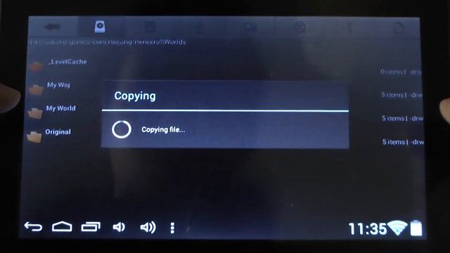 Minecraft PE Перемещение вещей из креатива в выжывание смотреть онлайн