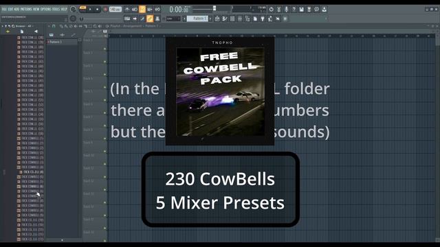 (FREE) Phonk Cowbell Pack [230 Cowbells]