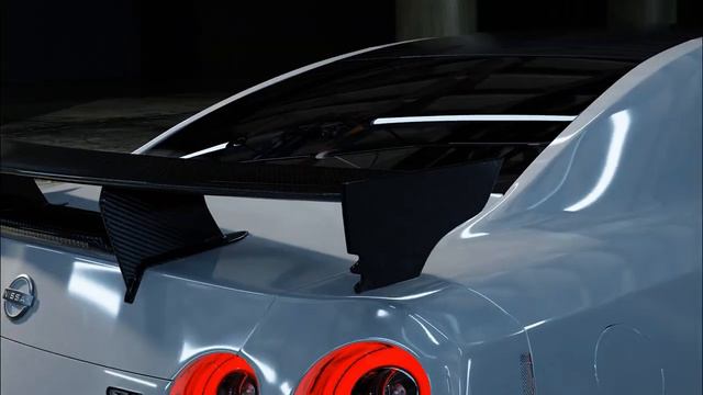 3D NISSAN GTR CAR [4K]