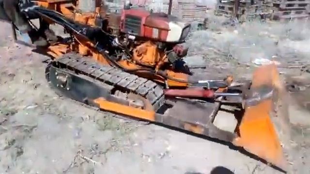Переделка мини бульдозера в мини погрузчик! смотреть онлайн
