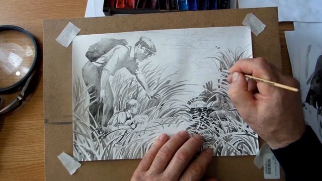 Иллюстрация "У родника" смотреть онлайн