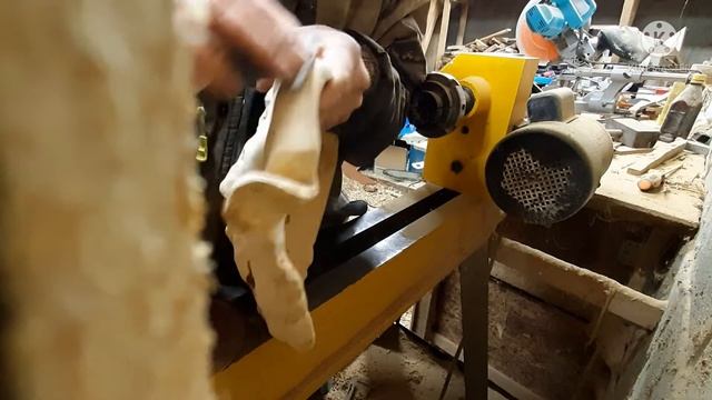 Кап клёна!Токарка по дереву смотреть онлайн