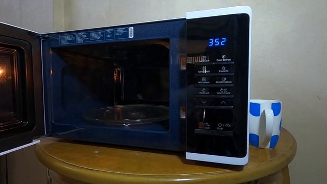 UNBOXING AND TEST - SAMSUNG MICROWAVE OVEN MS23K3513AW смотреть онлайн