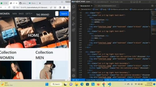 Pemprograman web 1 menggunakan Bootstrap 5.2 #TugasMid #UTS #UNITAMA смотреть онлайн