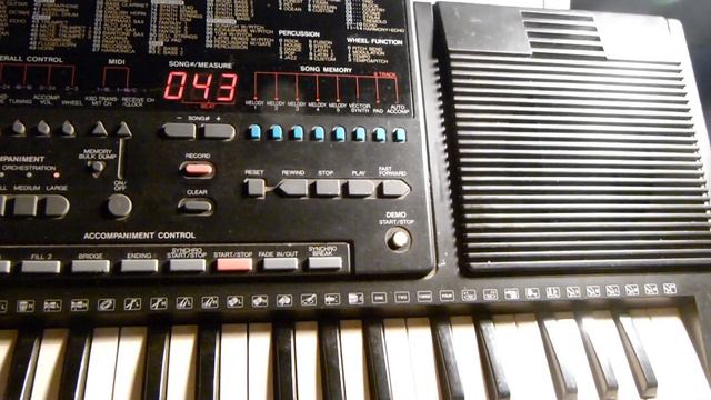 Yamaha PSS-51 Sequencer смотреть онлайн