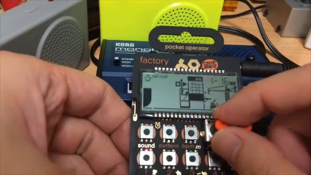 PO-16 (teenage engineering) Tiny manual смотреть онлайн