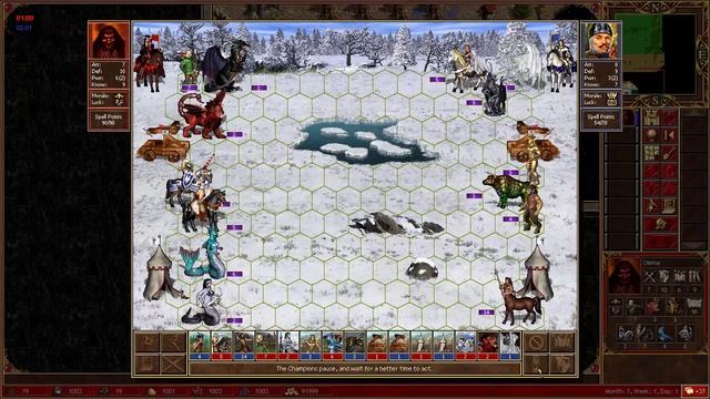 Lucktest 1 | Horn of The Abyss HoTA online | Heroes of Might and Magic III смотреть онлайн