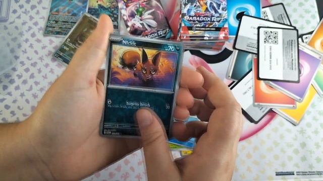 Insane alt arts on this set!! - Pokémon Paradox Rift Elite Trainer Box opening ~ смотреть онлайн