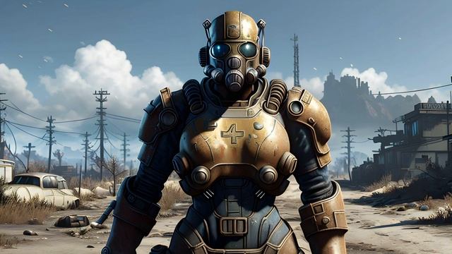 Нейросеть рисует мир игры Fallout смотреть онлайн