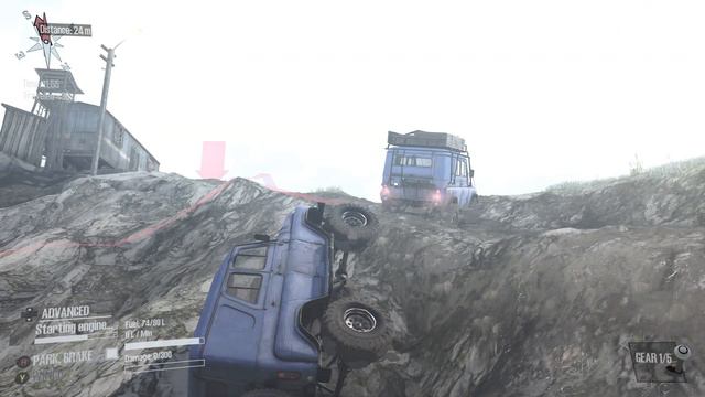 Spintires: MudRunner American Wilds | Challenge 6 - The Expedition | Gameplay | Xbox One X смотреть онлайн