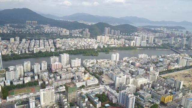 Китай - Санья - остров Феникс - Вид с смотровой площадки смотреть онлайн