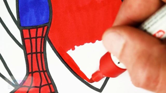 Spiderman And His Logo Coloring Pages/Powerful Spiderman/Elektronomia - Energy [NCS Release]