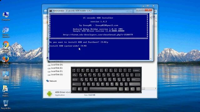 How to Install ADB USB Driver on Windows 10, 8, 7, Vista, XP смотреть онлайн