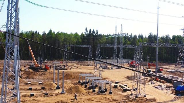 Реконструкция ПС 330 кВ Петрозаводская смотреть онлайн