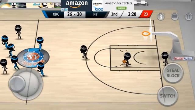 Stickman Basketball 2017 | Android Gameplay #3 смотреть онлайн
