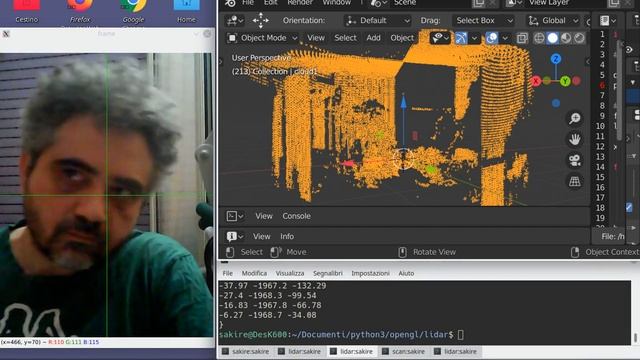YD Lidar X4 Arduino Servo Motor Python Blender - Room 3d Scan смотреть онлайн