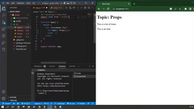 Props in React in 15 minutes смотреть онлайн
