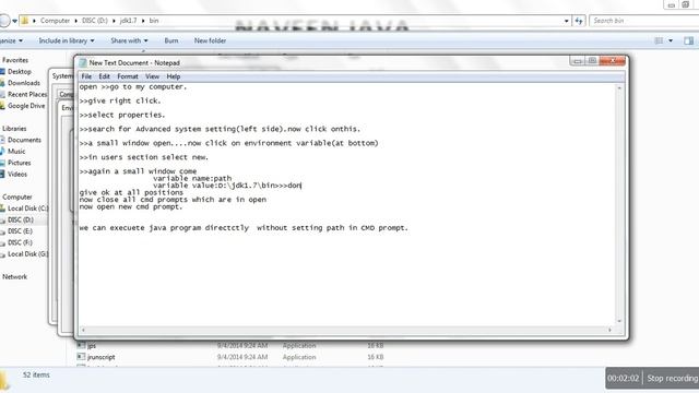 set path in environment variables for java смотреть онлайн