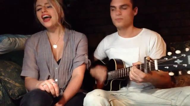 Ed Sheeran - Galway girl (acoustic cover/duet) смотреть онлайн