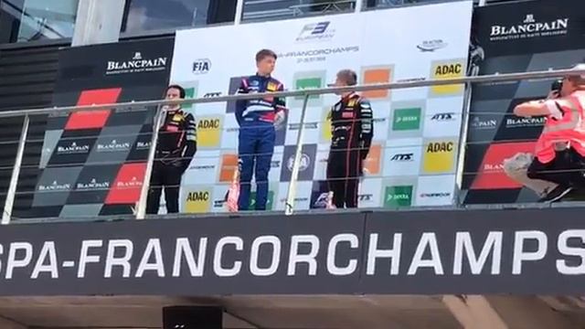 27 07 2018 . Spa-Francorchamps. Гонка -1. Подиум новичков. смотреть онлайн