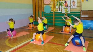 СКАЗОЧНАЯ ФИТБОЛ ГИМНАСТИКА для детей дошкольного возраста.