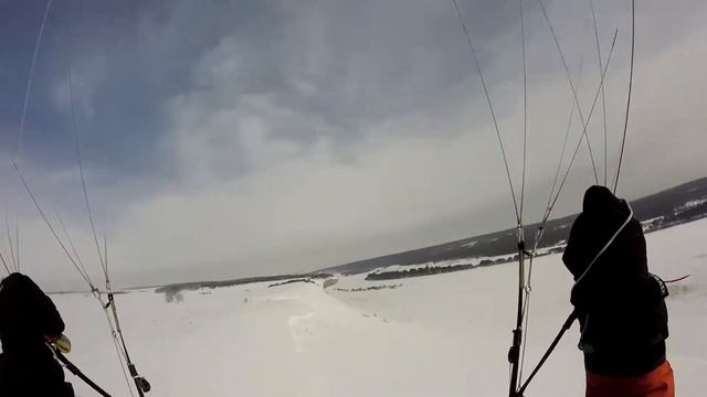 Мишелевка 10 марта 2018. Немного полетали и от души накупались в снегу. смотреть онлайн
