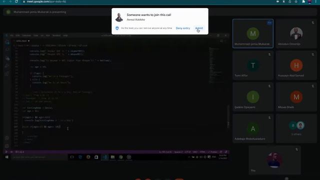 Meet – JavaScript class GDSC UI SESSION 2 смотреть онлайн