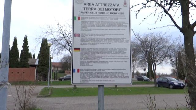 OurTour At The Motorhome Sosta In Fiorano Modenese, Near Ferrari Museum, Italy смотреть онлайн