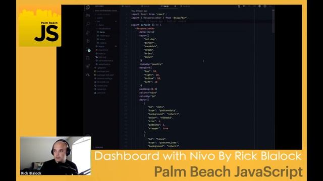 Palm Beach JS - Building a easy Dashboard with Nivo by Rick Blalock смотреть онлайн