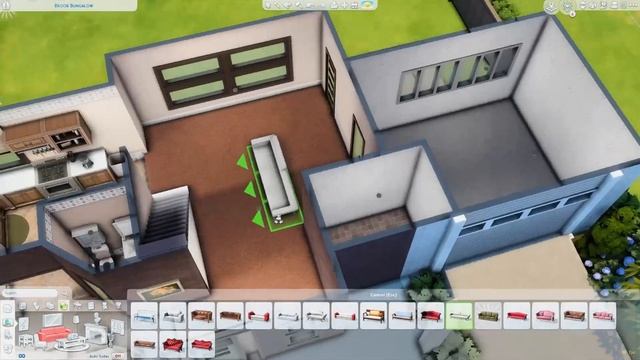 Base Game Split Level Home | Sims 4 Speed Build смотреть онлайн