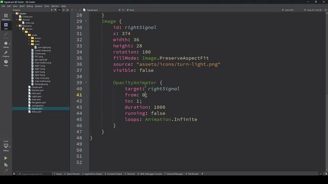 Instrumental Cluster using QT QML #qt #qml #qtcreator смотреть онлайн