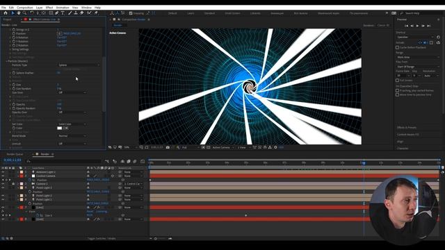 Motion Graphics в After Effects : Геометрическая Абстракция (Trapcode Mir + Form) смотреть онлайн