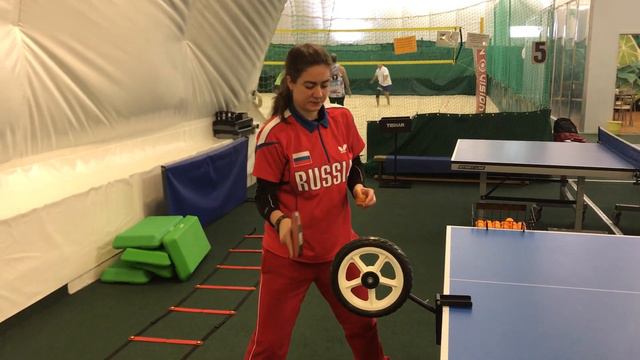 Накат справа в настольном теннисе. Особенность техники смотреть онлайн