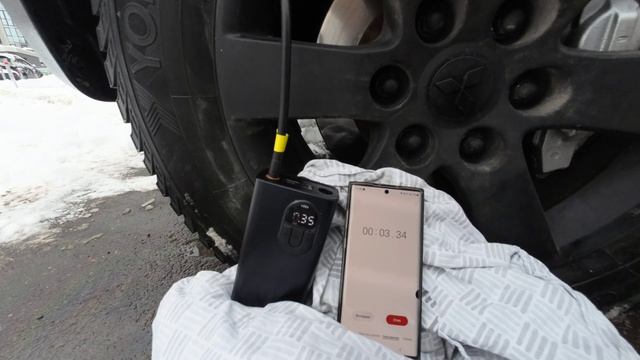 Автомобильный компрессор Baseus Energy Source Inflator Pump смотреть онлайн