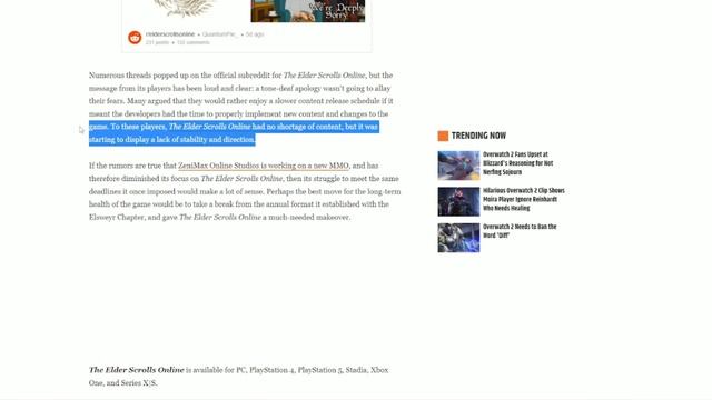 I React to The ESO Guar Pet Gift Article смотреть онлайн