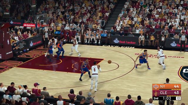 Knicks vs. Cavaliers - 12.12.18 - NBA 2K19 MyLeague смотреть онлайн