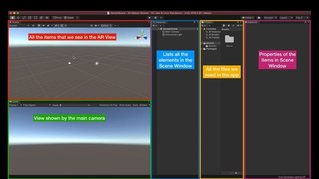 Augmented Reality (ARFoundation & Unity) Tutorial - Create A Shooting Game in AR (Part - 1) смотреть онлайн