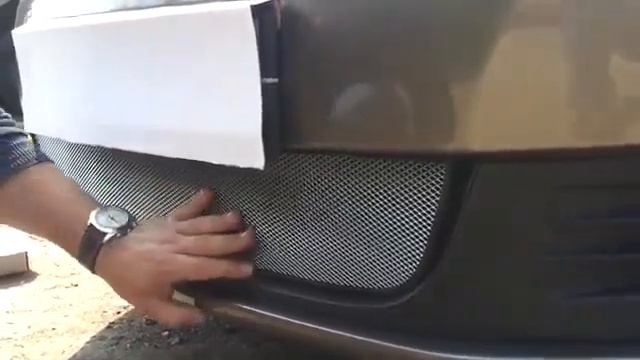 Защитная решетка радиатора Volkswagen Golf Plus 2009-2014 инструкция по установке смотреть онлайн