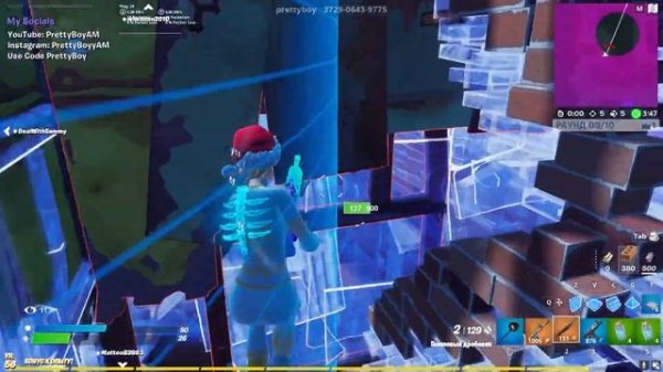 Fortnite, режим TILTED ZONE WARS (XA), код карты В ОПИСАНИИ