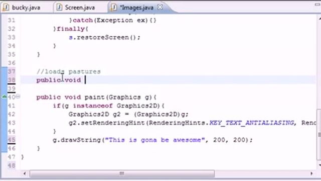 Java Game Development 7 Loading Images YouTube смотреть онлайн