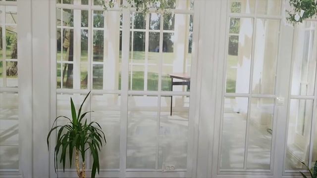 Отзыв на 3D фотообои «Светлая веранда» смотреть онлайн