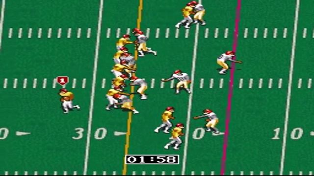 Super High Impact - Super Nintendo - Kansas City vs. Buffalo Gameplay смотреть онлайн