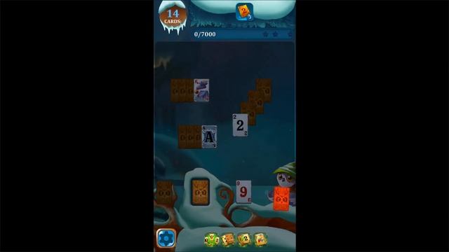 Solitaire: Frozen Dream Forest Mobile Gameplay Android смотреть онлайн