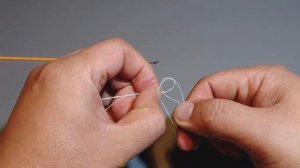 Как привязать леску к нити , на маховом удилище. три способа.