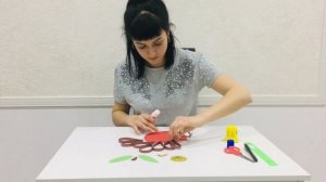 Мастер-класс Аппликация «Ёж«для 2ой младшей группы