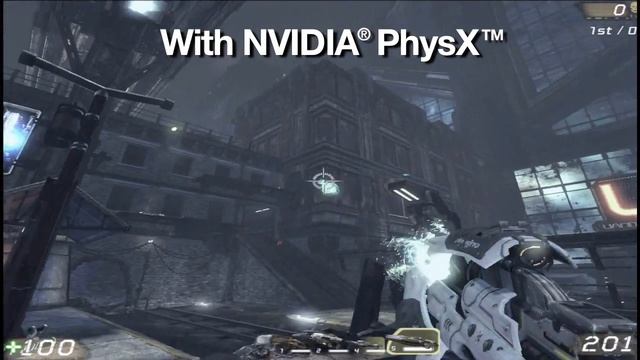 Nvidia PhysX Demo With UT3 смотреть онлайн